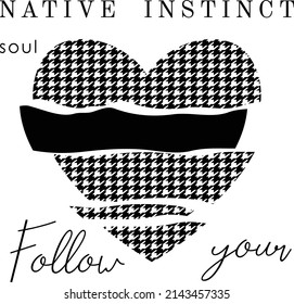 Romantic Slogan Tshirt Print Design