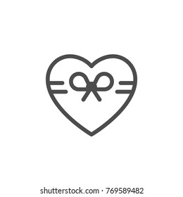 Romantic symbol icon