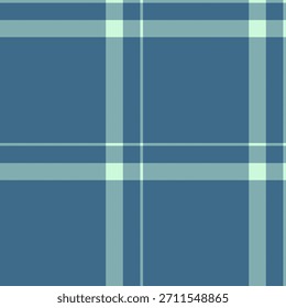 Romantische Textil-Hintergrund Textur, pelzigen Check Vektor Stoff. 70er Jahre nahtloses Muster karierten Tartan in Cyan und hellen Farben Palette.