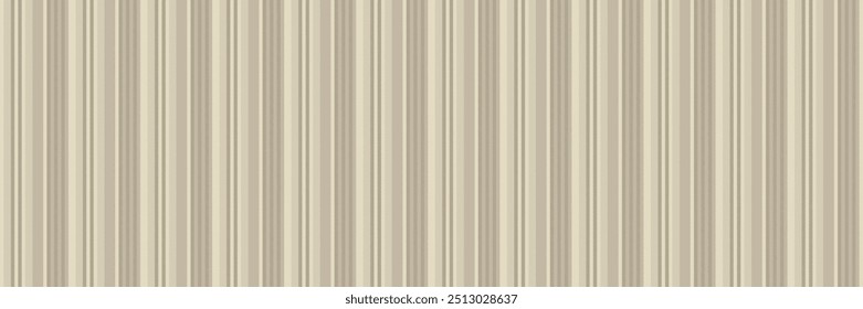 Textura textil romántica sin costuras, fondo de Vector de tela de la edad. Vertical de rayas de líneas de patrón hacia abajo en la paleta de colores pastel y seda de maíz.