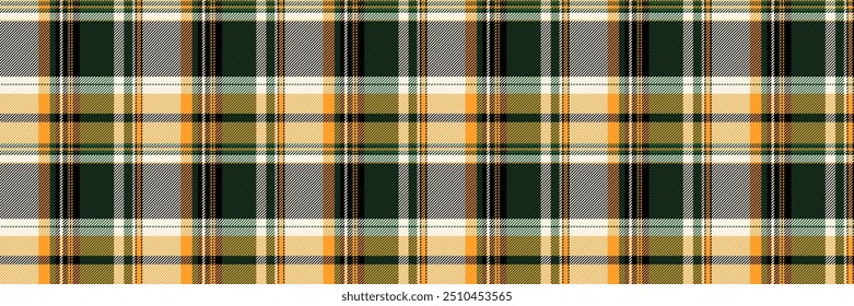 Verificação de fundo de textura romântica, padrão de aniversário tartan xadrez. Vetor de tecido têxtil de quintal sem costura na paleta de cores de rendas pretas e velhas.