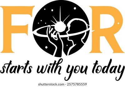 A romantic T-shirt design featuring the phrase "Forever Starts with You Today." Perfect for couples, anniversaries, weddings, and Valentine's Day. A stylish and heartfelt expression of eternal love.