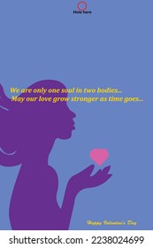 Romantic valentine card graphic vector illustration. chapter 19
