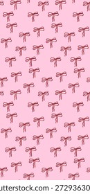 Fondo de patrón sin fisuras romántico del día de San Valentín. Impresión de papel de regalo decorativo rosa. Diseño de Fondo de pantalla de Boda. Vertical romántica de papel de embalaje rosa y rojo de impresión. 