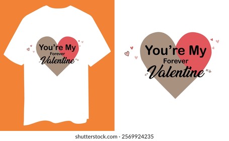 Romantic Valentine Heart T Shirt