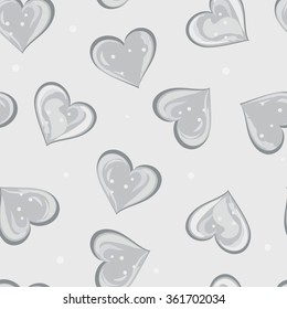 Romantic valentine seamless backgrounds