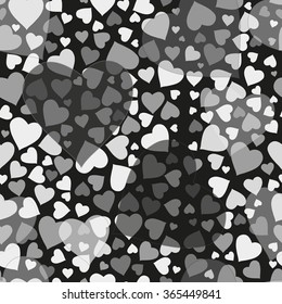 Romantic valentine seamless pattern