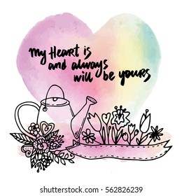 Romantic Valentines Card
