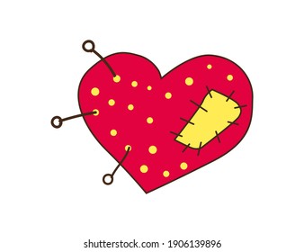 ilustración vectorial del elemento day de romántica valentina aislada el 14 de febrero