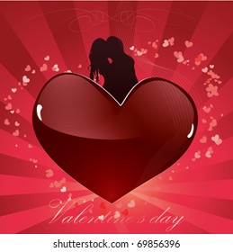 Romantic Valentine's Day with people