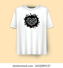 Romantic Valentine's Day t-shirt design perfect for couples, gifts, and expressing love in style.