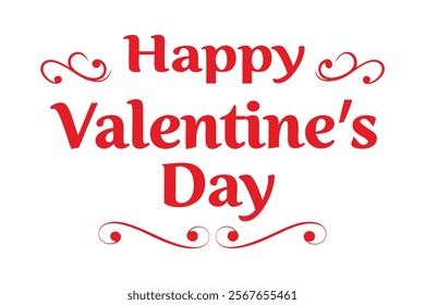Romantic Valentine's Day Typography Vector Design" is the perfect choice for adding a touch of love and charm to your creative projects. These stylish and artistic vector designs feature hand-