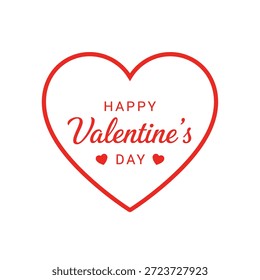 Ilustración vectorial de tipografía romántica del día de San Valentín: perfecta para Diseños con temas de amor