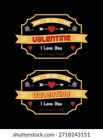 Colección romántica de Vector con corazones y motivos de amor para proyectos de San Valentín.