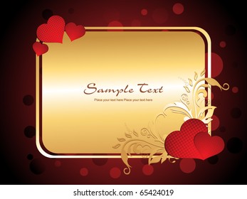 romantic vector illustration for love