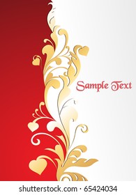 romantic vector illustration for love