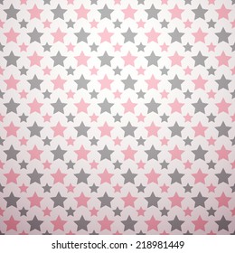 Romantic vector pattern. Endless texture can be used for printing onto fabric and paper or invitation. Abstract geometric shape.
