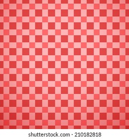 Romantic vector seamless pattern. Fond red and white colors. Endless texture can be used for printing onto fabric and paper or invitation. Abstract geometric shapes.