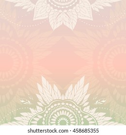 romantic vector templates in boho style. Can be used as invitations, greeting cards, graphic designs, greeting banner.