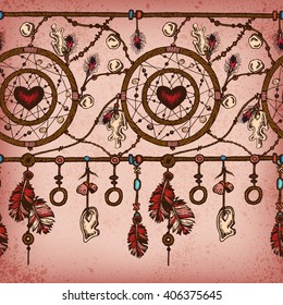 Romantic vintage background and