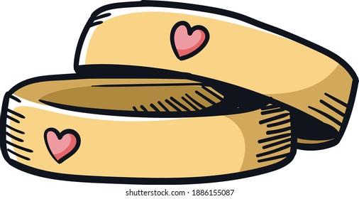 boda romántica Pareja de arte