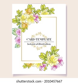Romantic wedding invitation card. Wedding, marriage, bridal, birthday, Valentine's day.
