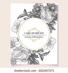 Romantic wedding invitation card. Wedding, marriage, bridal, birthday, Valentine's day.