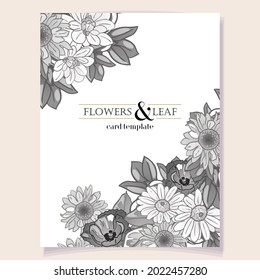 Romantic wedding invitation card. Wedding, marriage, bridal, birthday, Valentine's day.
