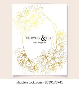 Romantic wedding invitation card. Wedding, marriage, bridal, birthday, Valentine's day.