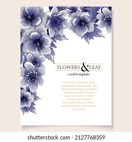 Romantic wedding invitation card. Wedding, marriage, bridal, birthday, Valentine's day.