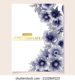 Romantic wedding invitation card. Wedding, marriage, bridal, birthday, Valentine's day.