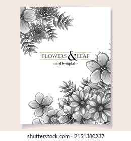 Romantic wedding invitation card. Wedding, marriage, bridal, birthday, Valentine's day.
