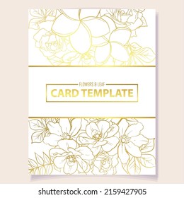 Romantic wedding invitation card. Wedding, marriage, bridal, birthday, Valentine's day.