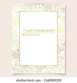 Romantic wedding invitation card. Wedding, marriage, bridal, birthday, Valentine's day.
