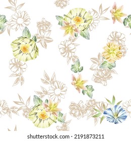Romantic wedding invitation card. Wedding, marriage, bridal, birthday, Valentine's day.