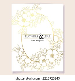 Romantic wedding invitation card. Wedding, marriage, bridal, birthday, Valentine's day.