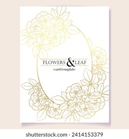 Romantic wedding invitation card. Wedding, marriage, bridal, birthday, Valentine's day.