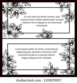 Romantic wedding invitation card suite. Wedding, marriage, bridal, birthday, Valentine's day.