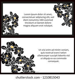 Romantic wedding invitation card suite. Wedding, marriage, bridal, birthday, Valentine's day.