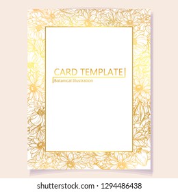 Romantic wedding invitation card suite. Wedding, marriage, bridal, birthday, Valentine's day.