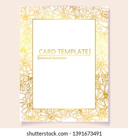 Romantic wedding invitation card suite. Wedding, marriage, bridal, birthday, Valentine's day.