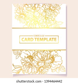 Romantic wedding invitation card suite. Wedding, marriage, bridal, birthday, Valentine's day.