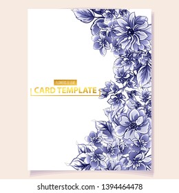 Romantic wedding invitation card suite. Wedding, marriage, bridal, birthday, Valentine's day.