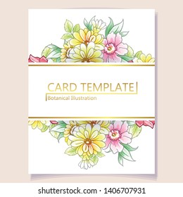 Romantic wedding invitation card suite. Wedding, marriage, bridal, birthday, Valentine's day.
