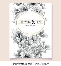 Romantic wedding invitation card suite. Wedding, marriage, bridal, birthday, Valentine's day.