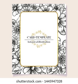 Romantic wedding invitation card suite. Wedding, marriage, bridal, birthday, Valentine's day.