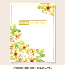 Romantic wedding invitation card suite. Wedding, marriage, bridal, birthday, Valentine's day.