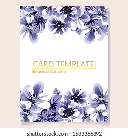 Romantic wedding invitation card suite. Wedding, marriage, bridal, birthday, Valentine's day.