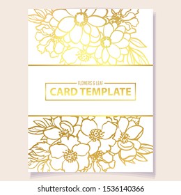 Romantic wedding invitation card suite. Wedding, marriage, bridal, birthday, Valentine's day.