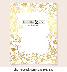 Romantic wedding invitation card suite. Wedding, marriage, bridal, birthday, Valentine's day.